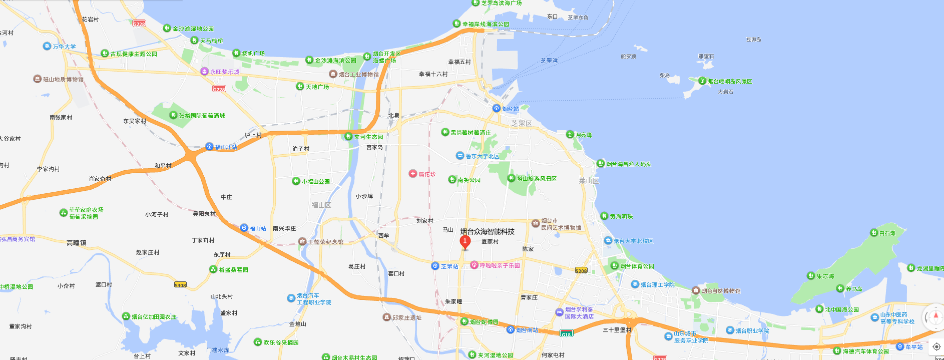 公司地址地图